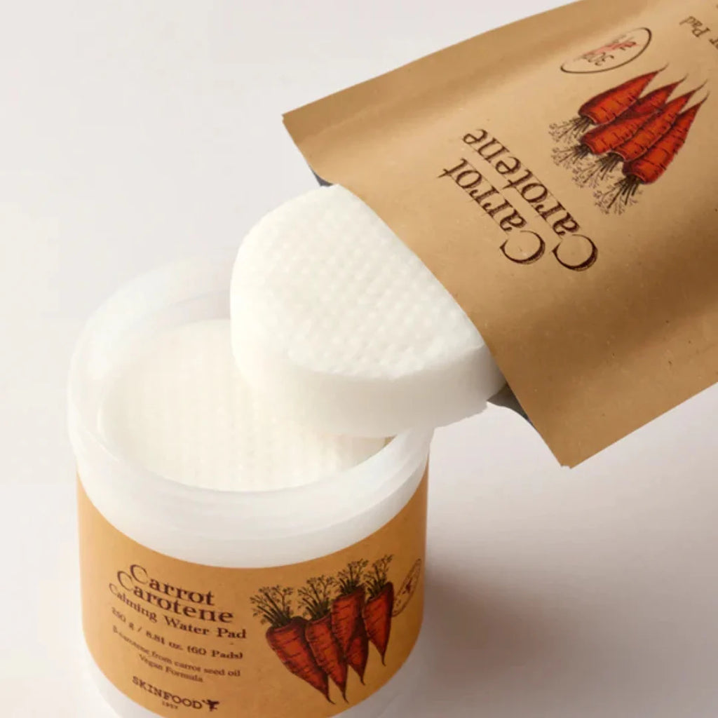 SKINFOOD - Carrot Carotene Calming Water Pad Mini [30 pads]