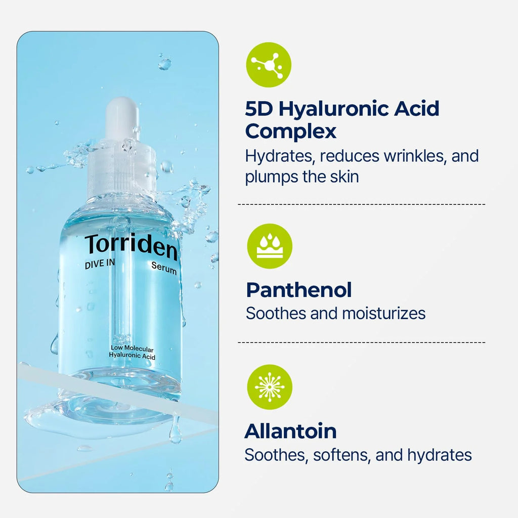 Torriden - DIVE-IN Hyaluronic Acid Serum [50ml]