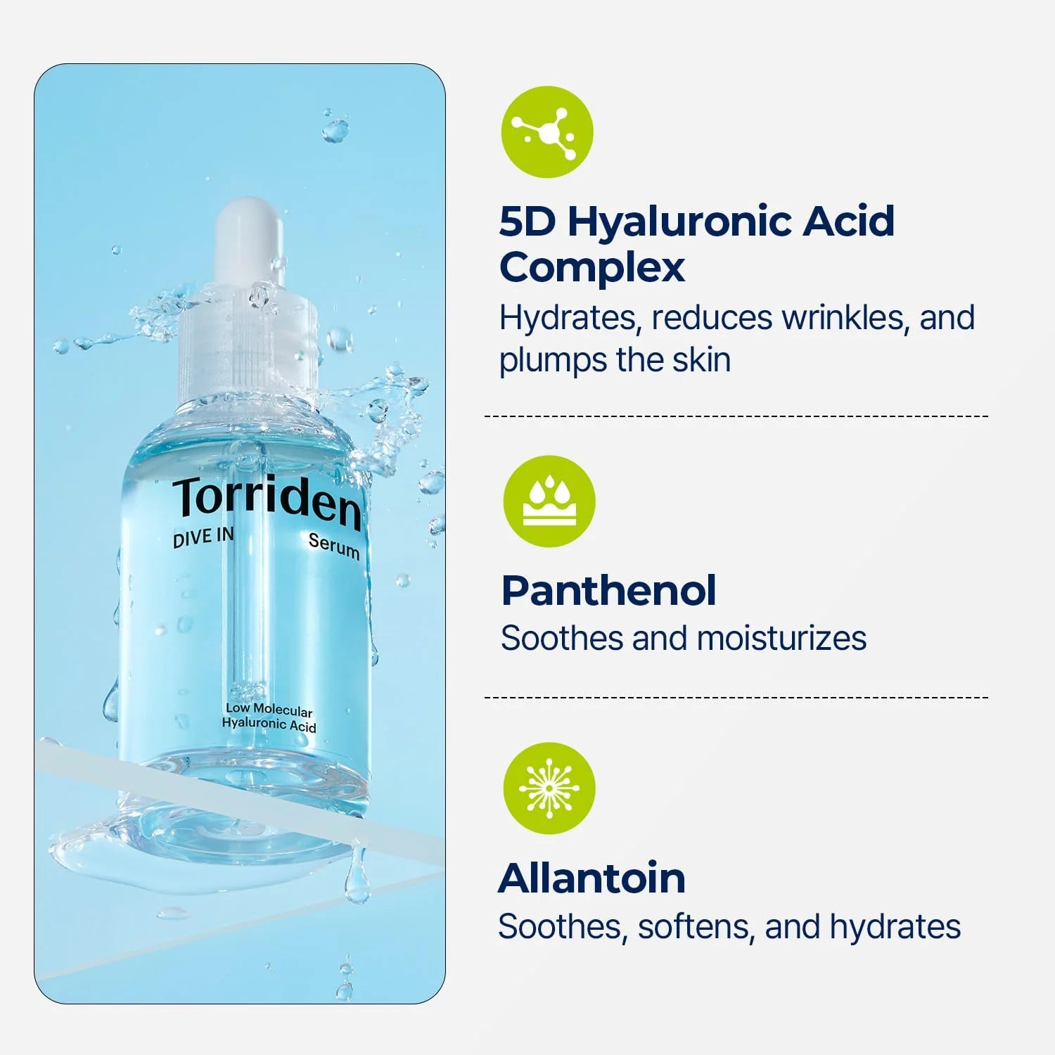 Torriden - DIVE-IN Hyaluronic Acid Serum [50ml]